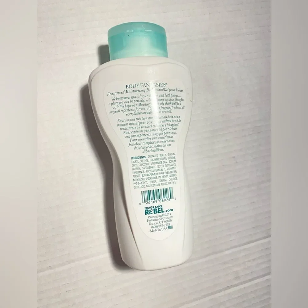 🛍️ Body Fantasies Cotton Candy Fantasy Fragranced Body Wash 15 Fl OZ💥